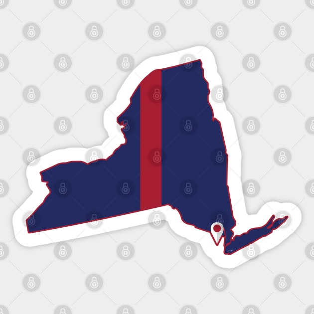 New York Football Sticker by doctorheadly